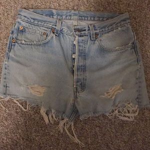 Vintage Levi’s 501 shorts